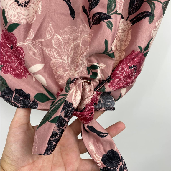 SOLD Marc New York Pink Floral Kimono Blouse Shirt NEW - Picture 8 of 14